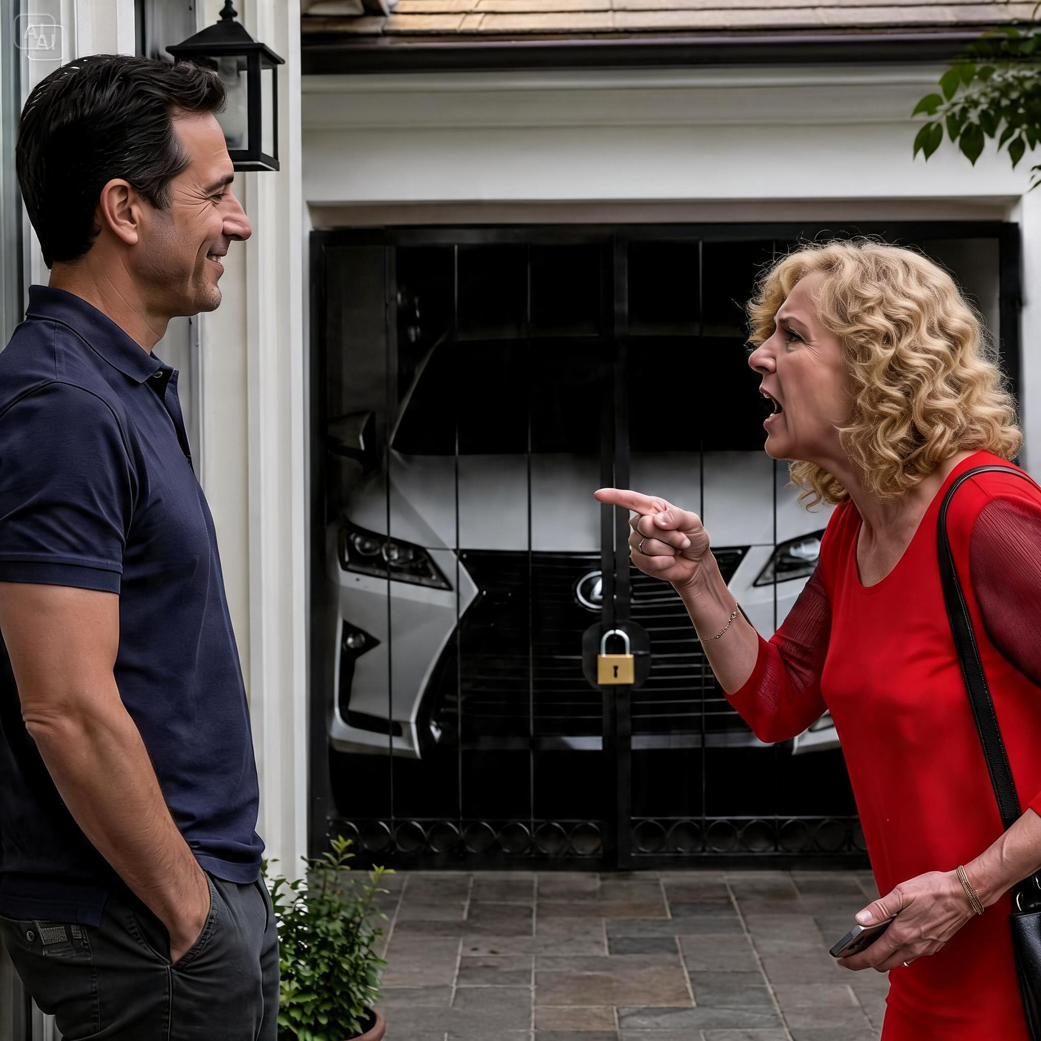 HOA KAREN PARKED IN MY GARAGE, BUT SHE DIDN’T KNOW I COULD LOCK HER CAR INSIDE, AND THEN…