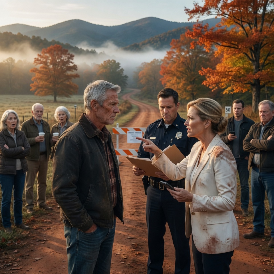 My road was stolen by an HOA president who told 86 families it belonged to them. I handed the deputy one folder and watched her entire strategy collapse in the silence of a morning fog.