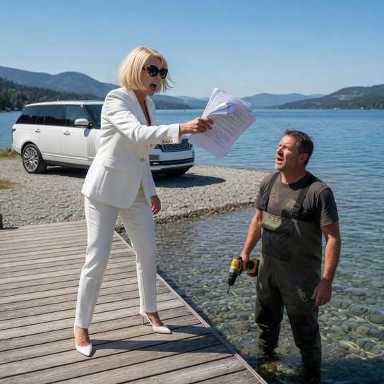 I poured my entire inheritance into cleaning an abandoned, toxic swamp on my property. After 8 months of backbreaking work, an entitled HOA president showed up with the police, demanding I hand it all over. “This is ours now…”