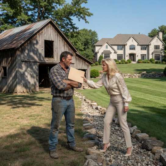 My wealthy neighbor spent five years terrorizing my family farm and collecting thousands in fines. She even called 911 to report me for trespassing. “You’ll lose everything,” she smirked. But when I pulled her corporate records, I discovered a $300,000 secret that meant federal prison…