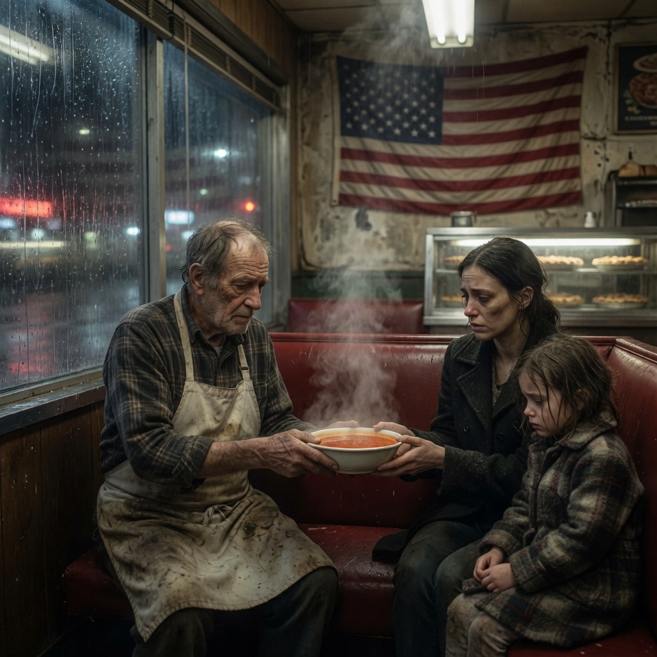 A Desperate Act Of Kindness In A Dying Chicago Diner Saves Three Lives On A Freezing Night