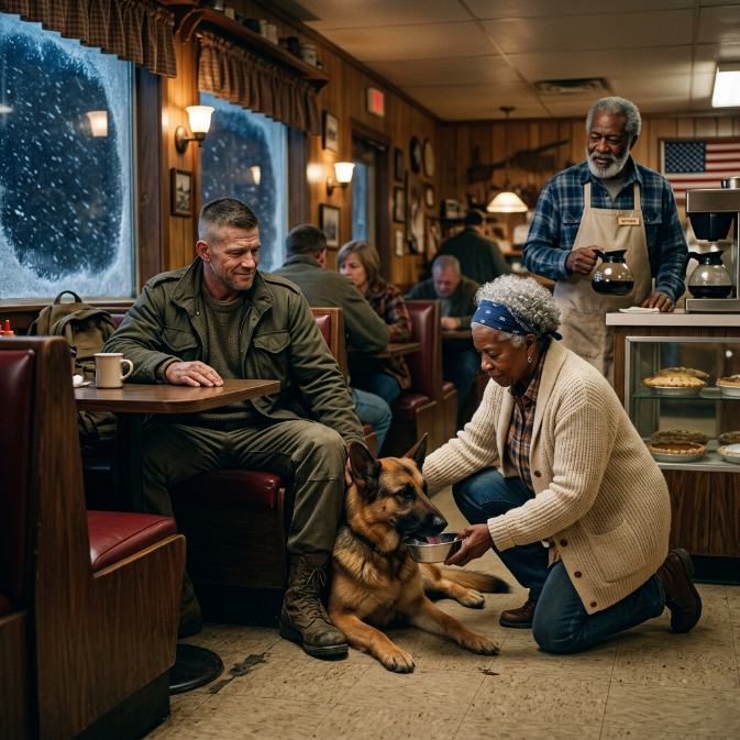 The Sanctuary at Black River: How a Stranded Marine and His K9 Found Home in the Wyoming Snow