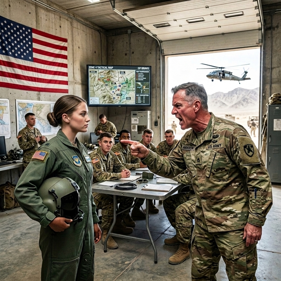 The Colonel Snapped, “No Women on This Extraction” — Hours Later, the Female Black Hawk Pilot He Dismissed Saved His Life