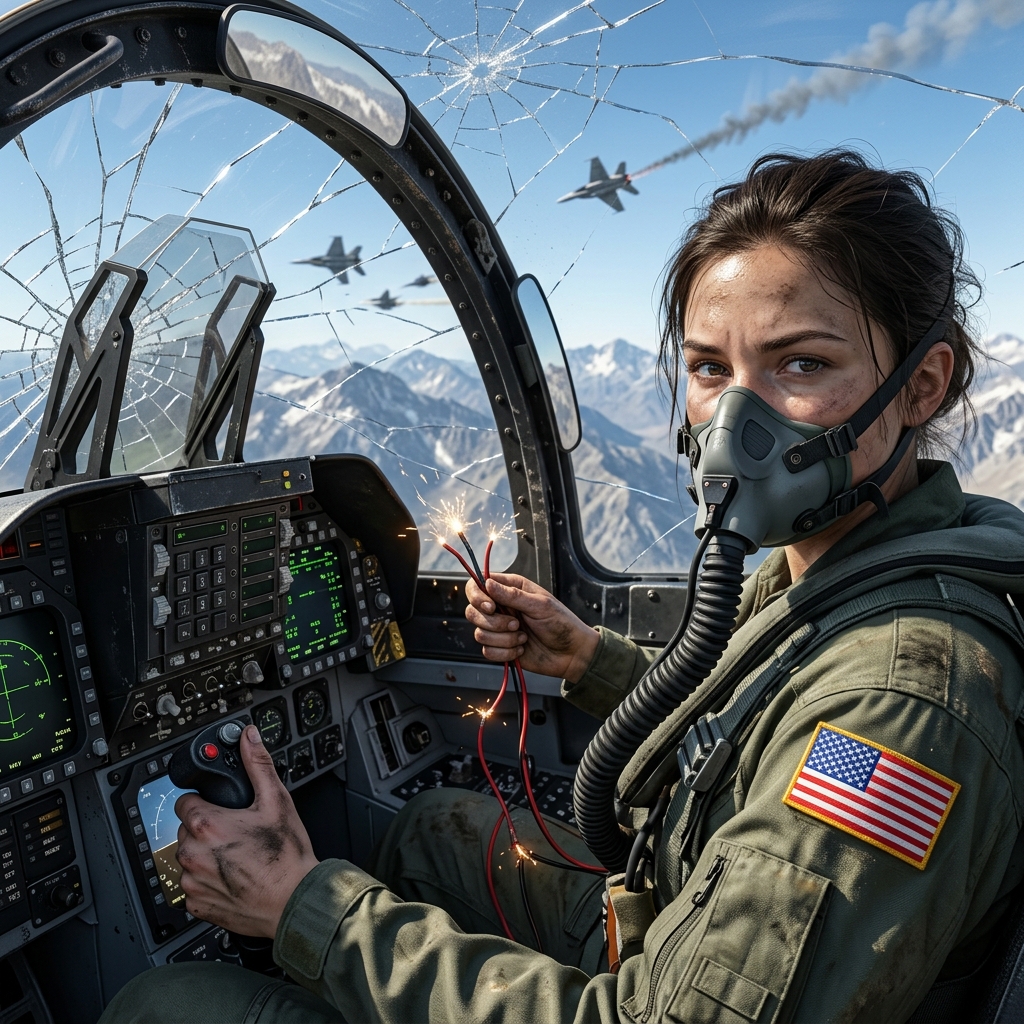 The Radar Said She Was Dead, The Colonel Ordered The Shoot-down — Then The Female Pilot’s Voice Crackled Through The Headset