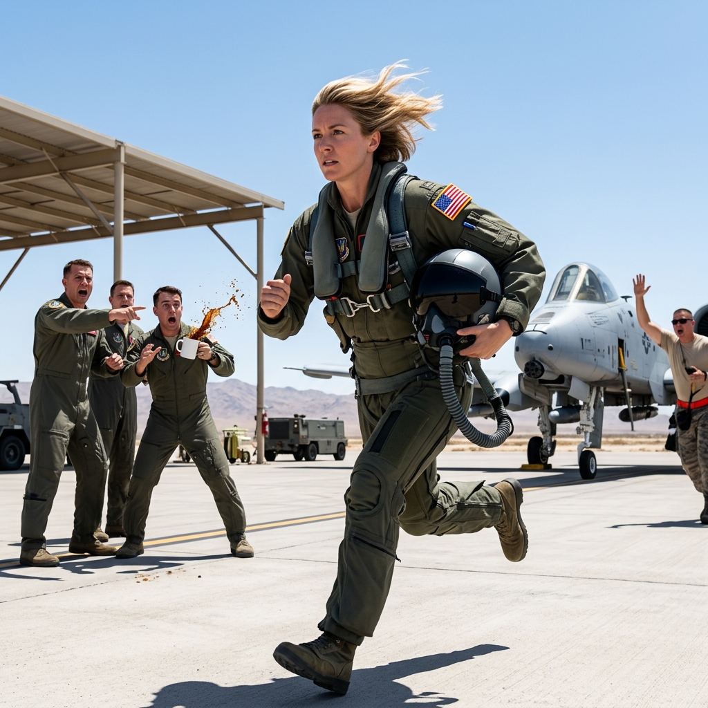 They Said She’d Never Be More Than a Cook — Until She Flew an A-10 Into the Mission Nobody Dared To Take