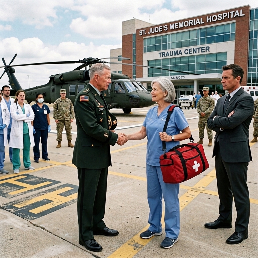 Arrogant Young CEO Fired the Veteran Nurse For Being Too Old — Until a Four-Star General Landed a Chopper on the Hospital Roof to Demand Her Return