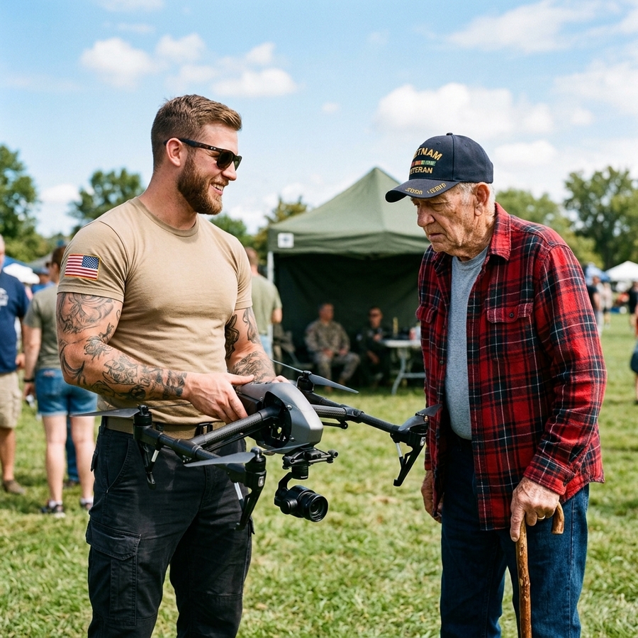 When A $2 Million High-tech Drone Couldn’t Find the Sniper — A 78-Year-Old Vietnam Vet Did It in 4 Minutes