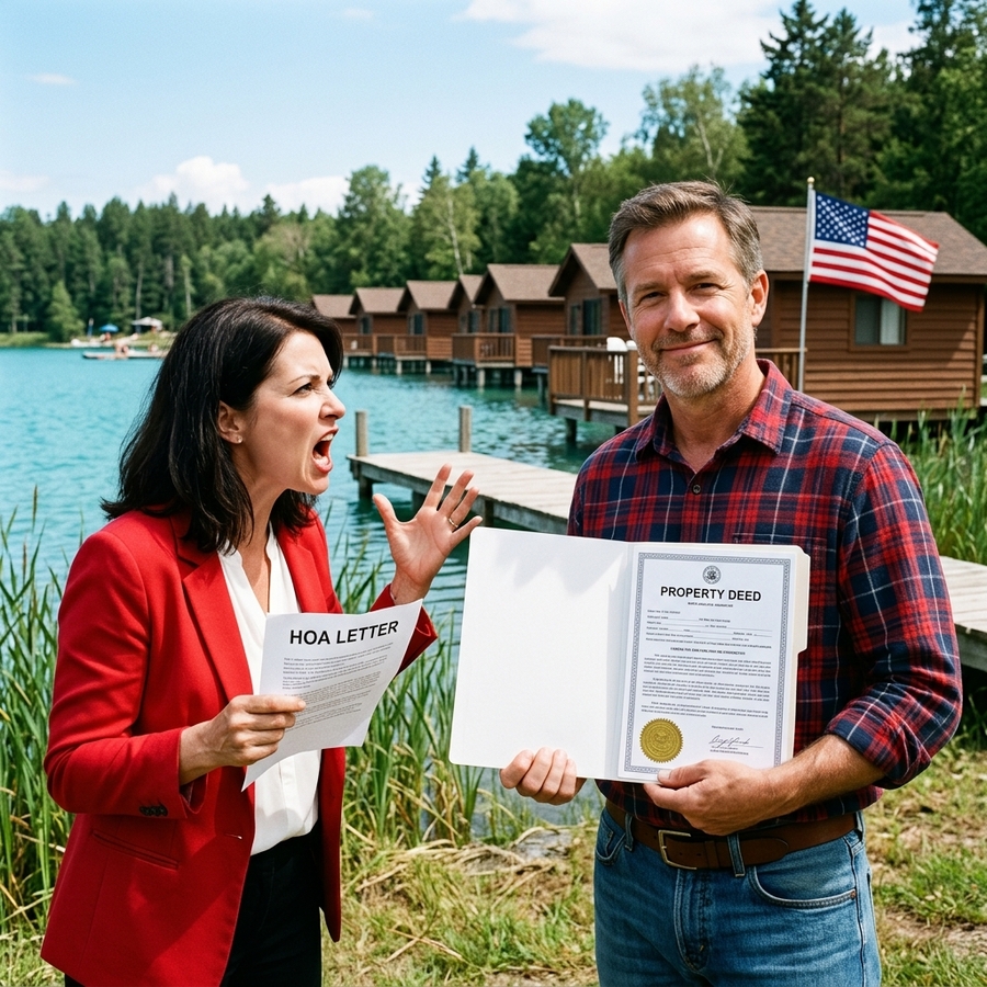 My Family’s Shoreline Was Stolen By An HOA To Build 19 Bungalows — So I Decided To Use The Deed Of 1947 And Foreclosed Every Single One Of Them