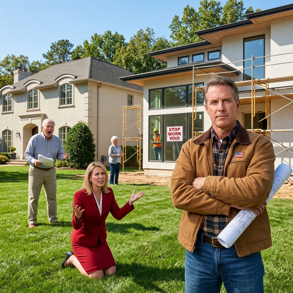 HOA President Forced Me to Resurvey My Land — She Never Imagined Property Line Would Expose Her Own Own 9-Foot Violation
