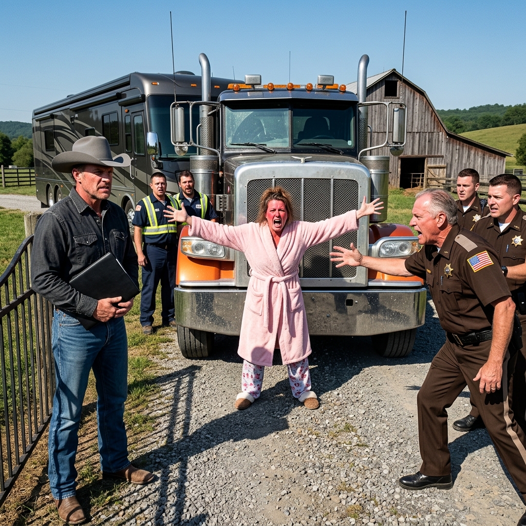 She Parked Her RV on My Land Without Permission and Charged Guests on Airbnb – So I Towed It During Her Festival