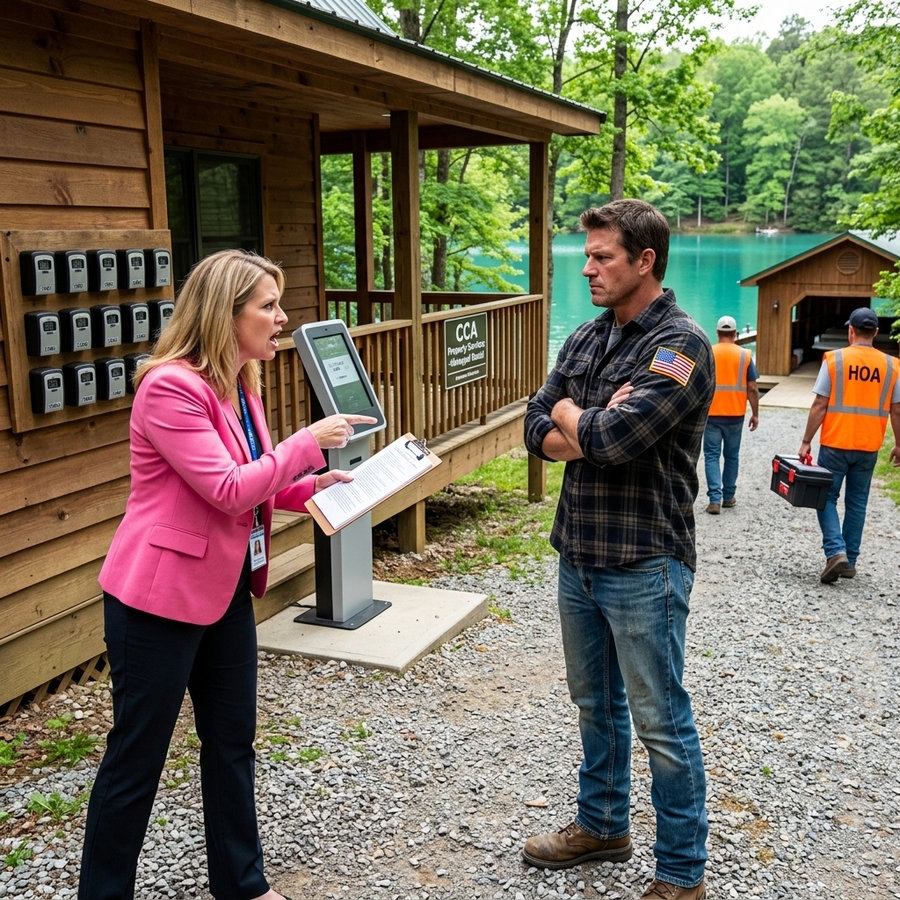 My Lake Lodge Was Turned Into An AirBNB By The HOA Why I Was Away — So I Made My Comeback Unforgettable To Them With The 1938 Deed