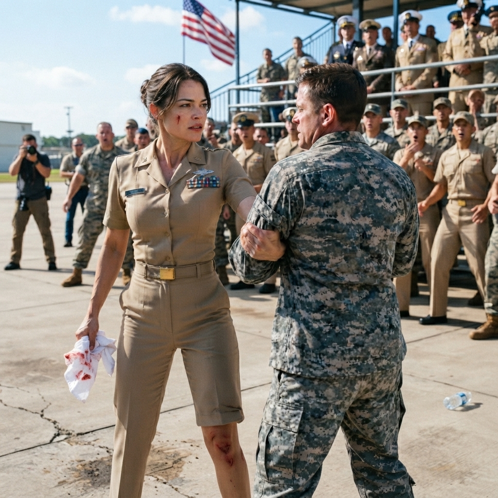 WHOLE STORY: A NAVY SEAL COMMANDER SLAPPED me across the face in front of 1,040 troops.
