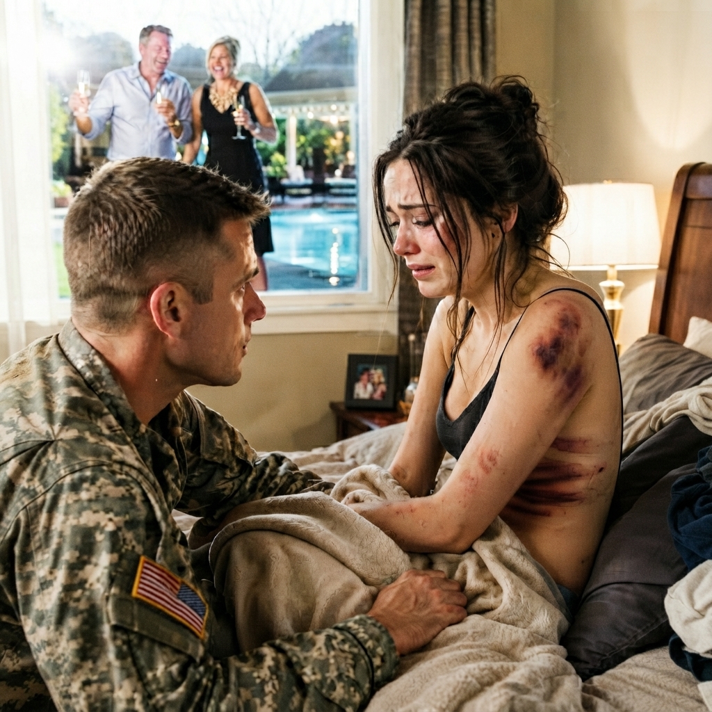 WHOLE STORY: I came home from war to find my wife bruised and broken by my own mother and brother.