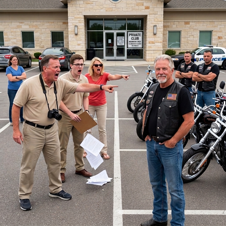 Hoa President’s Fake Cops Harassed Me For Not Fitting The “Aesthetic” — So My Biker Crew Shut Down Her Hoa Clubhouse For Good