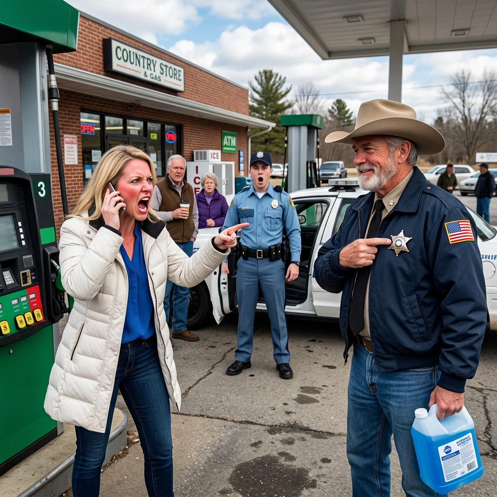 HOA Karen Calls Cops on Gas Station Owner, Only to Discover He’s the Police Chief — and It Backfires Spectacularly