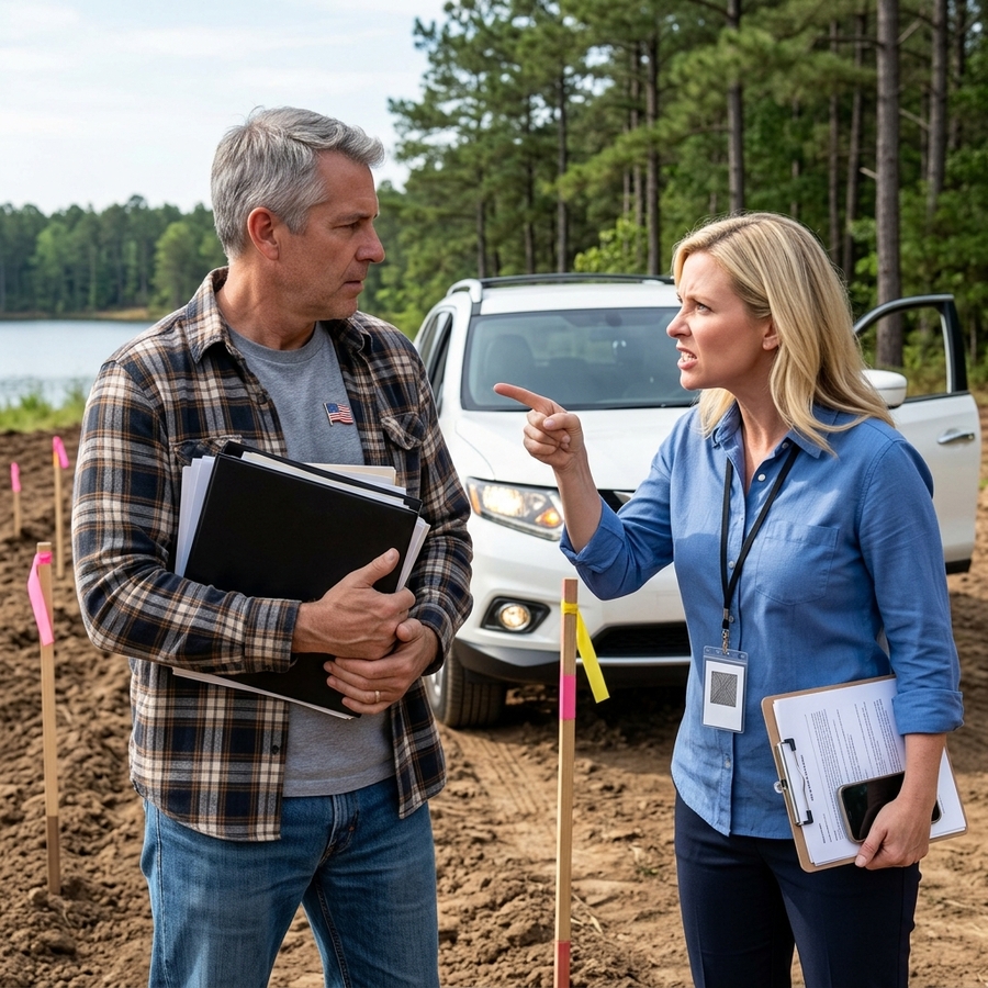 HOA Built 14 Luxury Cabins On My Land With A Phantom Easement — So I Foreclosed On Every Owner Using A 100-Year-Old Deed