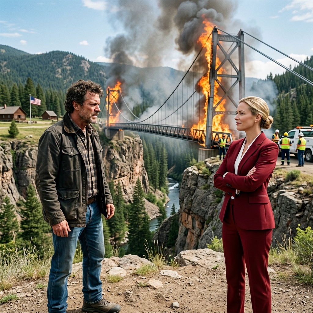 Local HOA Burned My Suspension Bridge Down To Isolate Me On My Ranch And Force Me To Give Up My Land