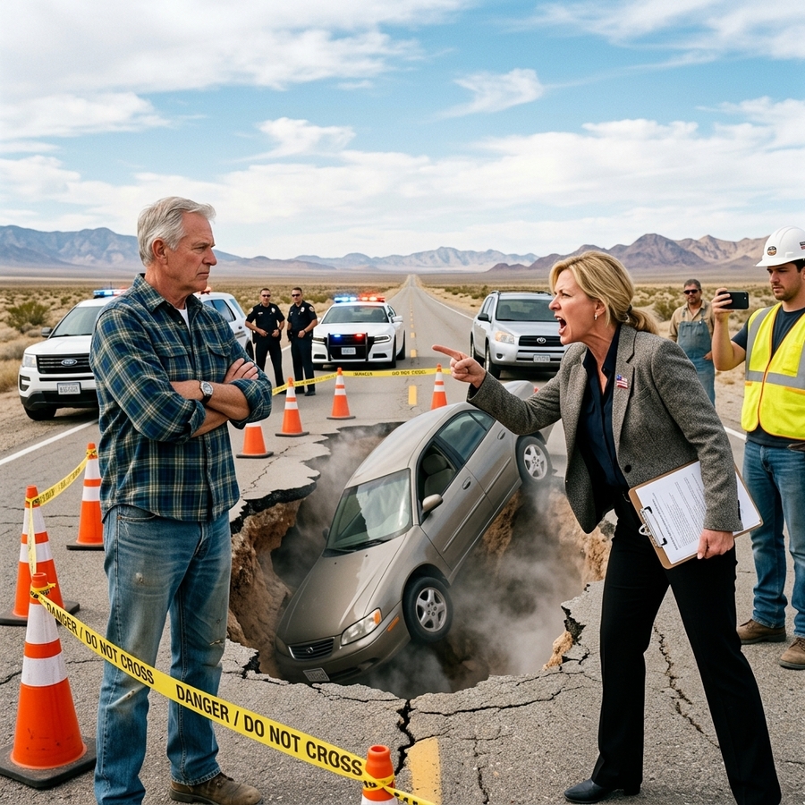 Hoa Karen Called My Lava Bed Report “Junk Mail” And Ignored My Warnings — 11 Days Later, Her $94K Road Cracked Open