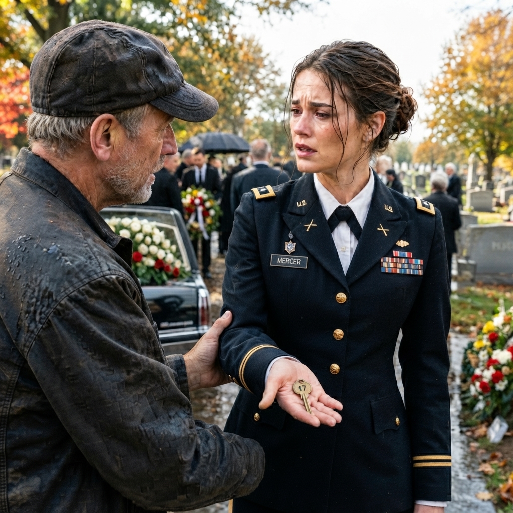 WHOLE STORY: At my father’s funeral, the gravedigger grabbed my arm and whispered something that shattered everything I believed