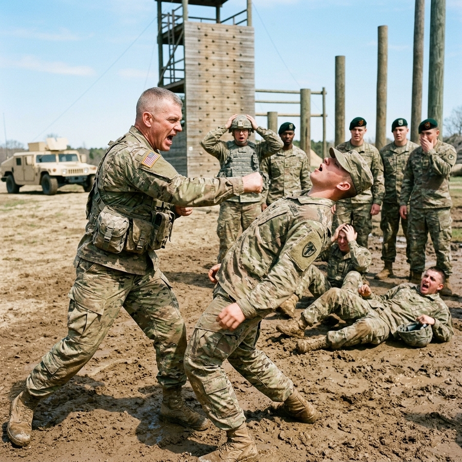 12 Green Berets Mocked the Old Instructor — What He Did in 8 Seconds Left Them Completely Humbled