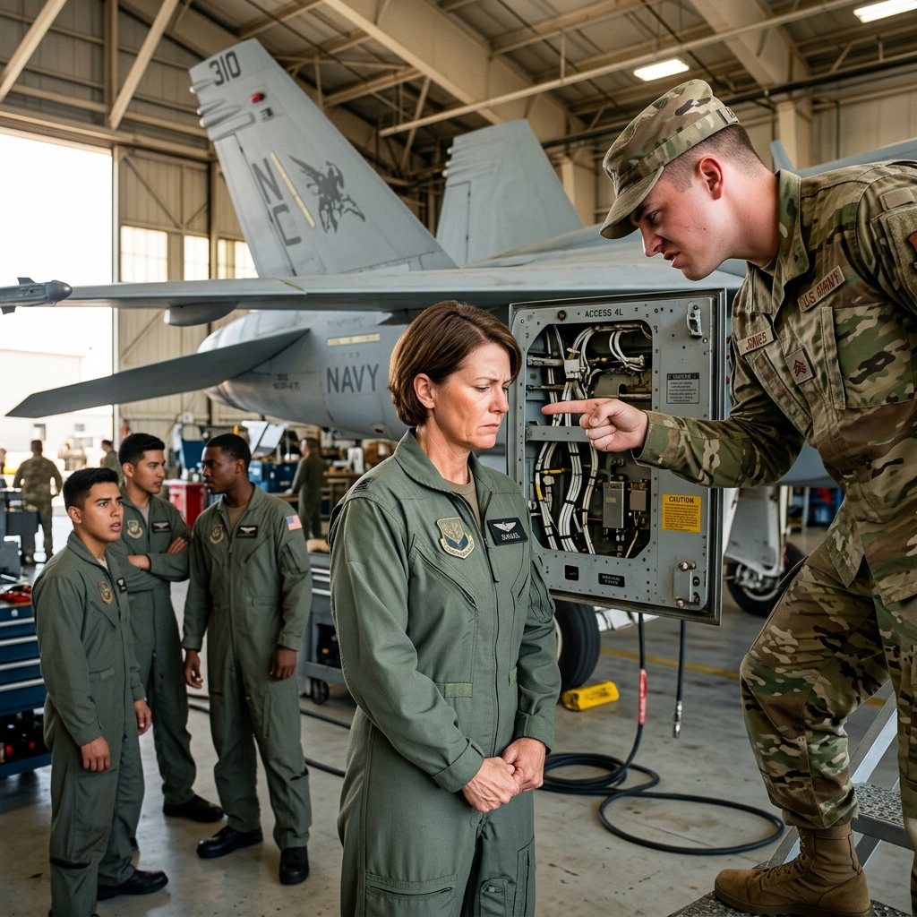 My maintenance chief hid deadly cracks in our fighter jets to protect his promotion. I handed the base commander my phone and one silver star.