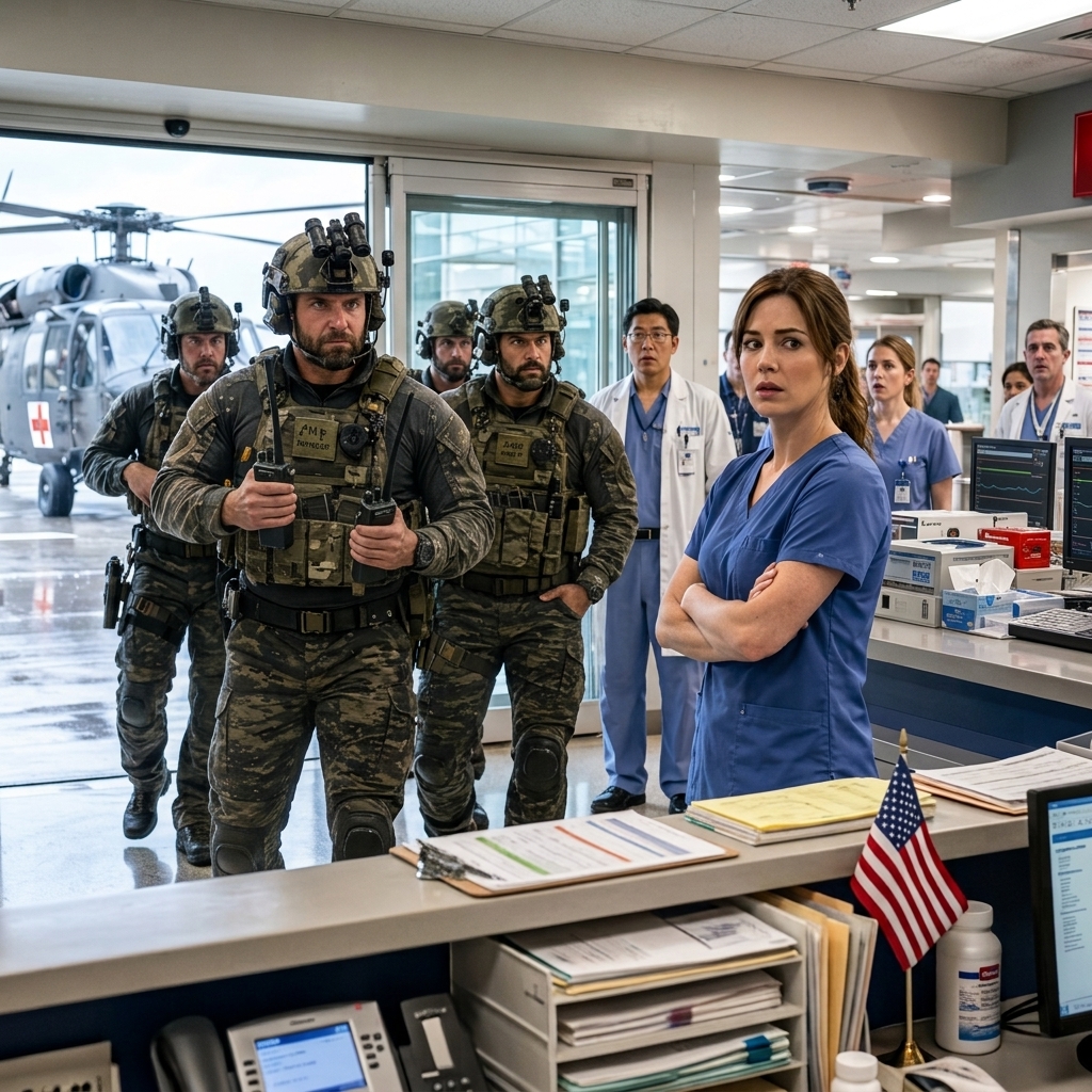 When Navy SEALs Burst Into Her ER Demanding One Nurse, She Realized the Patient Was Her Dead Husband