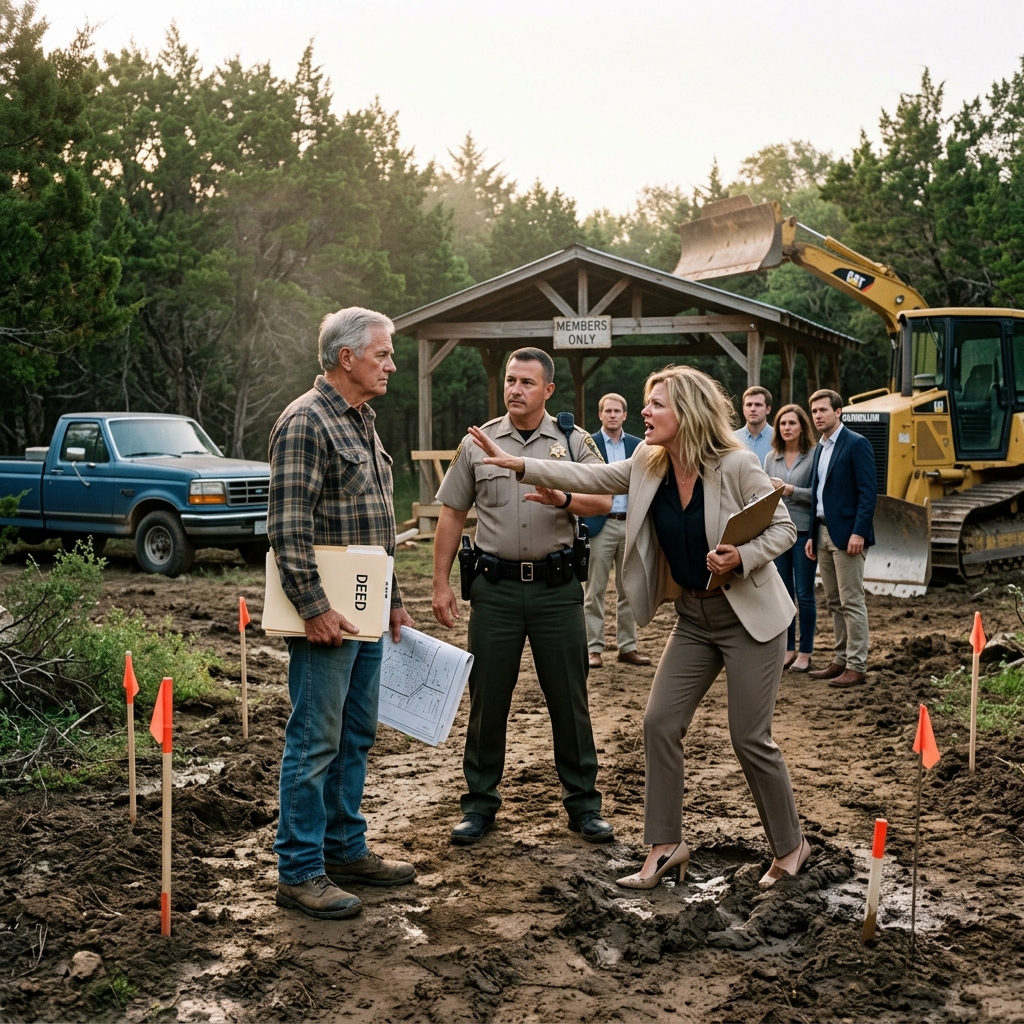 Karen Edited the GIS Map to Steal 12 Feet of My Property — Then Watched Her $100,000 Pavilion Become Splinters
