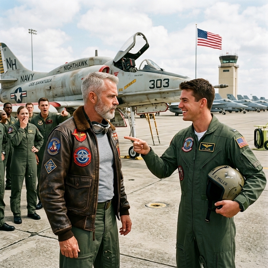‘Nighthawk? What’s That, Grandpa’ Young Pilot Mocked The Old Man’s Call Sign At The Airshow — Until The General’s Voice Appeared,then The Tower Went Silent”