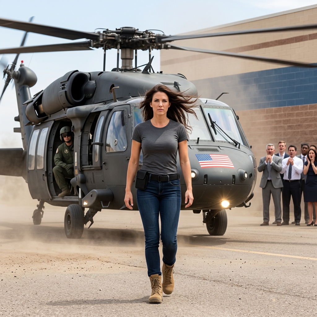 They Mocked Her as a Failure at the 10-Year Reunion — Until a Black Hawk Full of Navy SEALs Landed and Silenced Everyone