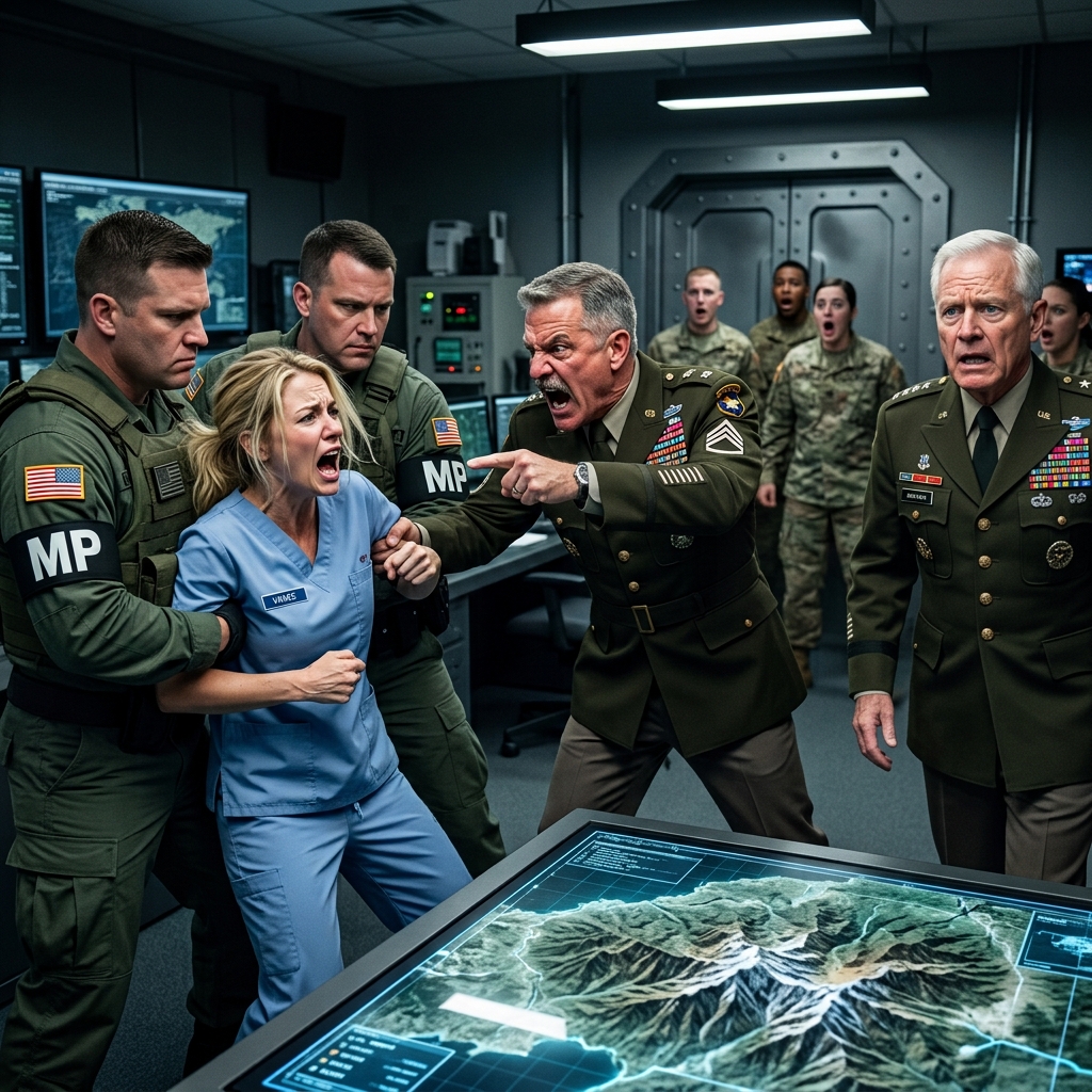 A Tired Nurse Was Dragged Out of a War Room Until a Four-Star General Whispered, “Let Her Speak”— What Happened Next Saved 3,000 Men