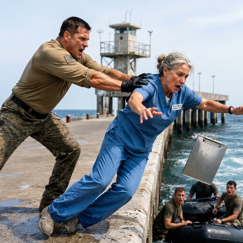He Threw Her Off the Pier Because She Was Just a Nurse — Then She Came Back as a Three-Star Admiral