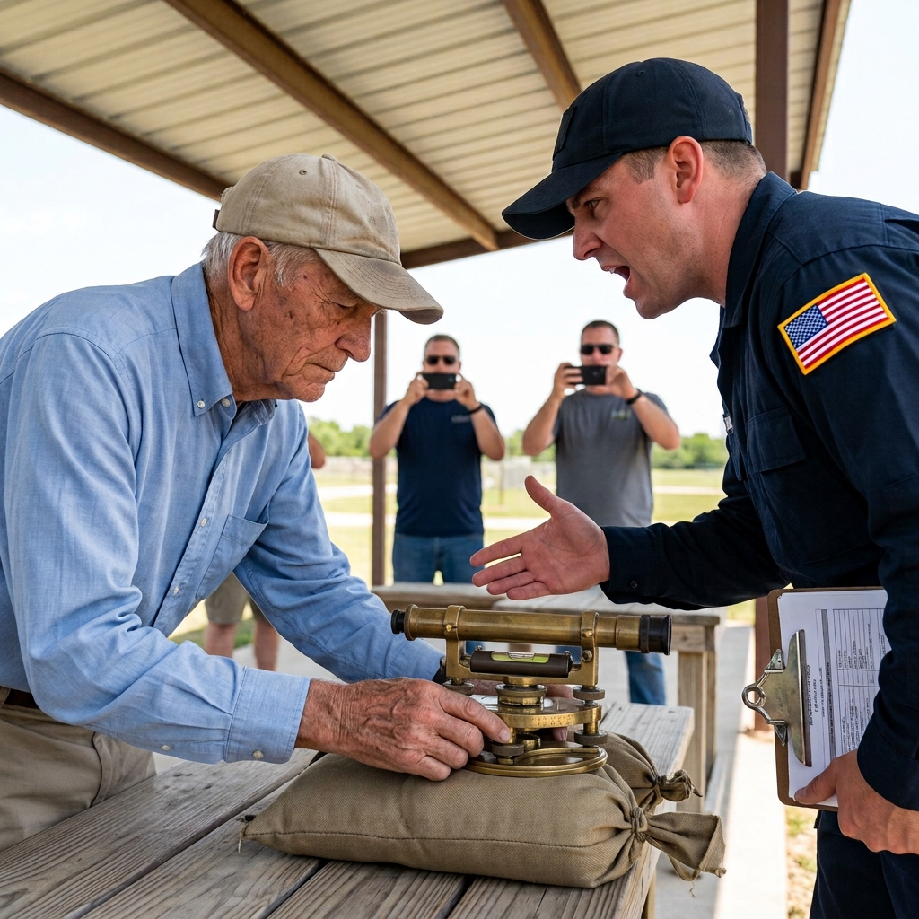 They Laughed When the Old Marine Used a Vietnam-Era Grip—Then He Outshot the Entire Firing Line in 12 Seconds