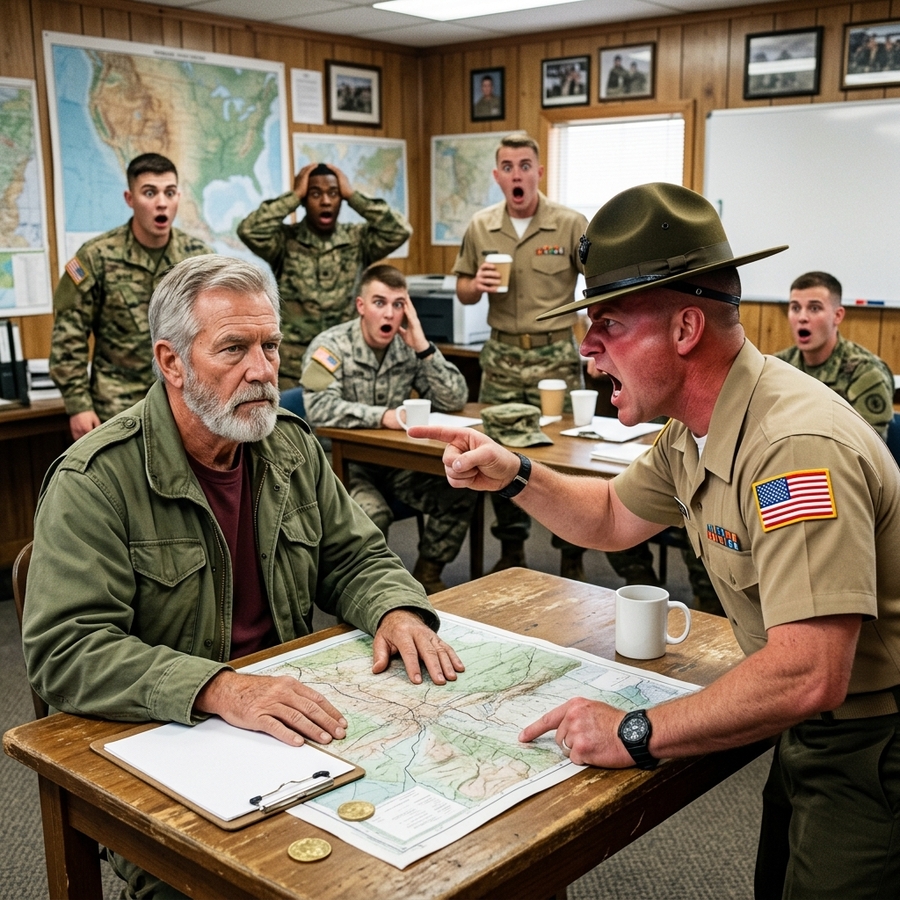 They Mocked The Old Recruit Until He Uttered Two Words “Black Hammer” — A Four-star General Rushed And Saluted Him
