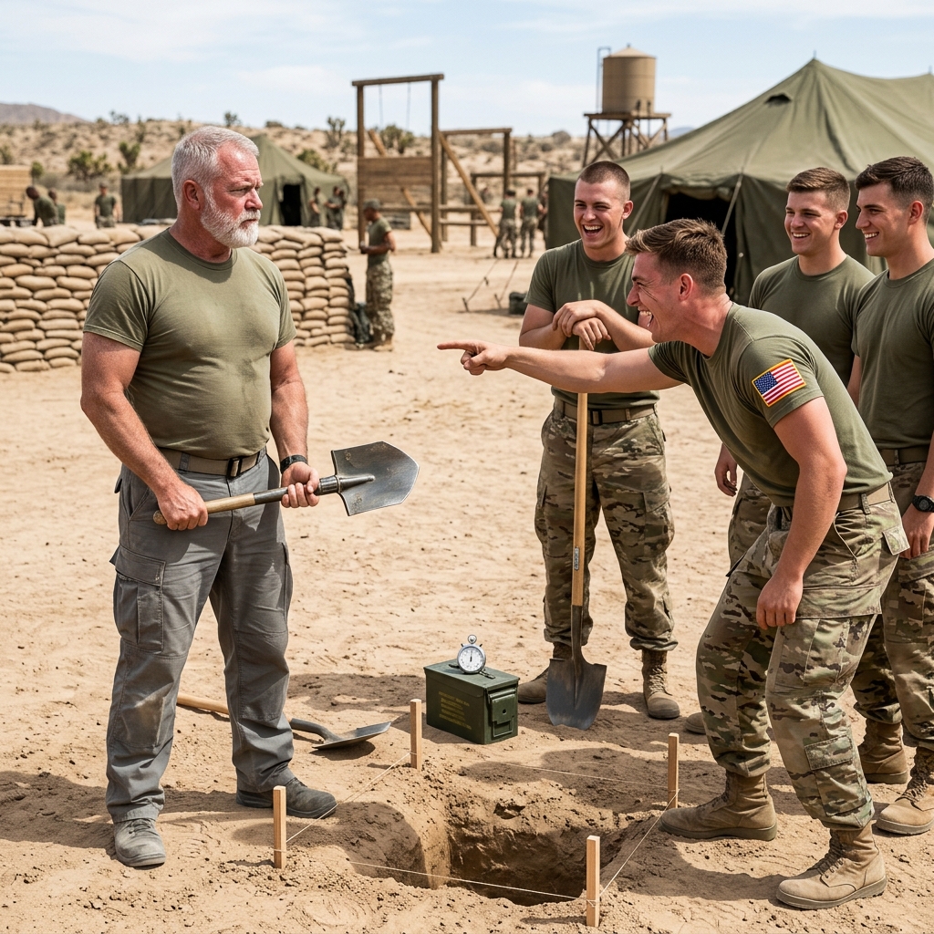 Marines Mocked the Old Fat Instructor — Then He Dug Them Into the Ground Twice, And a General Saluted a Legend