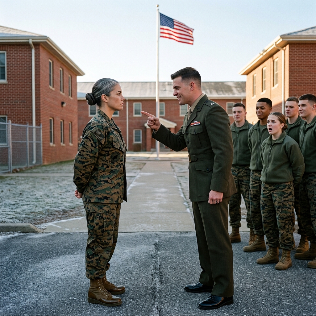 They Mocked the Medic at Marine Training—Then a Colonel Stood and Said ‘Iron Wolf, Stand By’ – The Room Froze