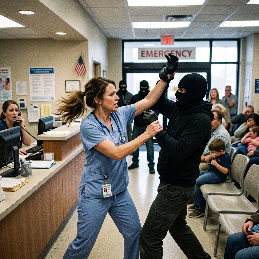 Armed Robbers Took a Clinic Hostage — Then One Nurse’s Calm Courage and Compassion Saved Every Single Life