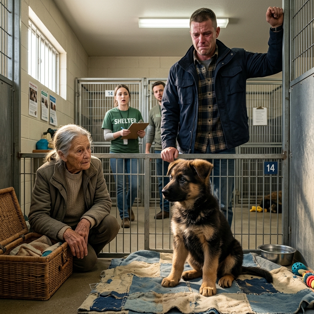 I’m a former Navy SEAL, but I couldn’t understand why this German Shepherd puppy ignored every name we gave him. Then I read the worn engraving on his collar: Riley.