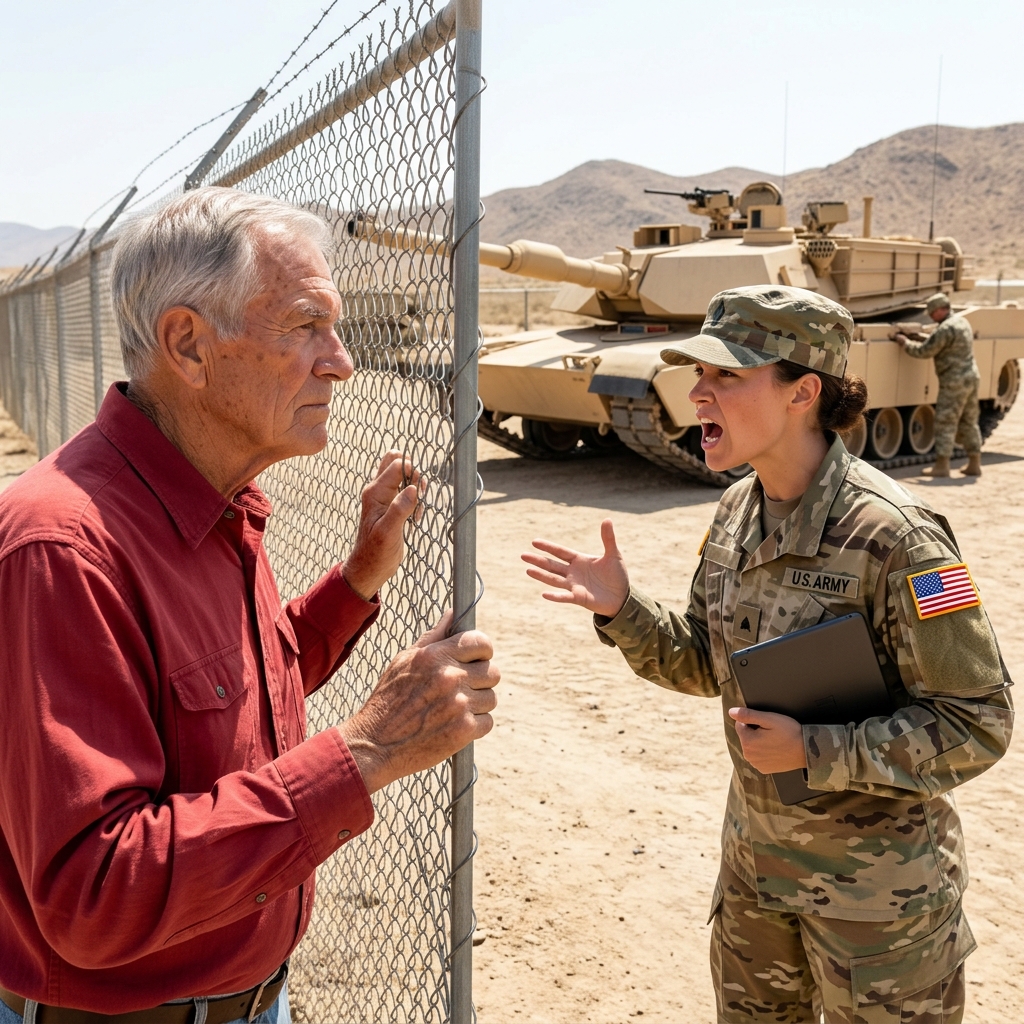 78-Year-Old Veteran Told “It’s Not a Lawn Mower” — Then Fixes Abrams in 6 Minutes with a 33-Year-Old Pocket Bulletin