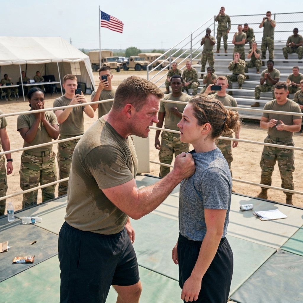 WHOLE STORY: A SERGEANT GRABBED MY COLLAR IN FRONT OF 500 SOLDIERS