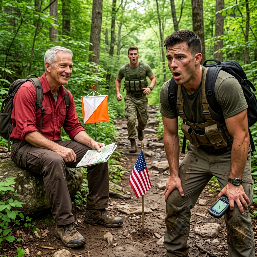 He Bet $500 His GPS Could Beat An Old Man’s Paper Map — Until The Storm Revealed The Veteran’s Shocking Secret