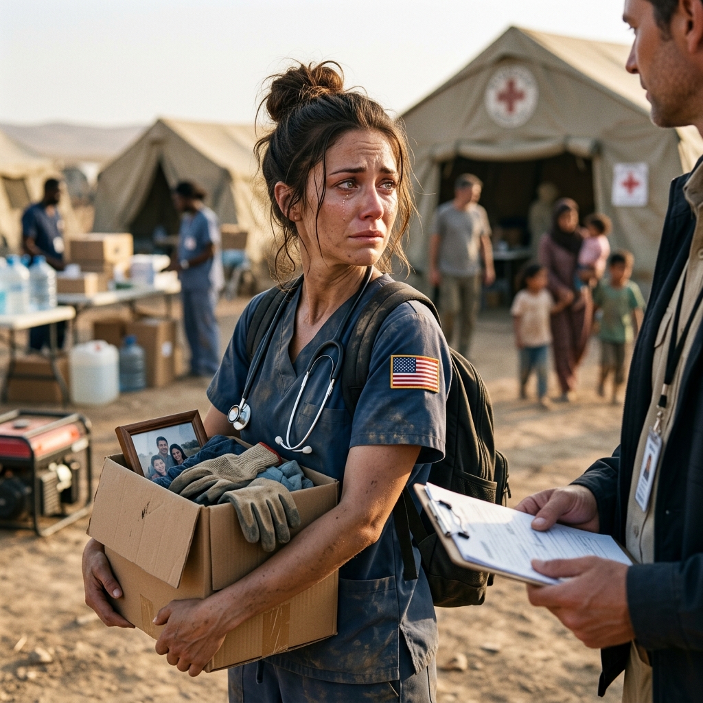 She Was Removed From the Refugee Camp in Disgrace for Disobeying Orders — Until the Real Story Reached Washington