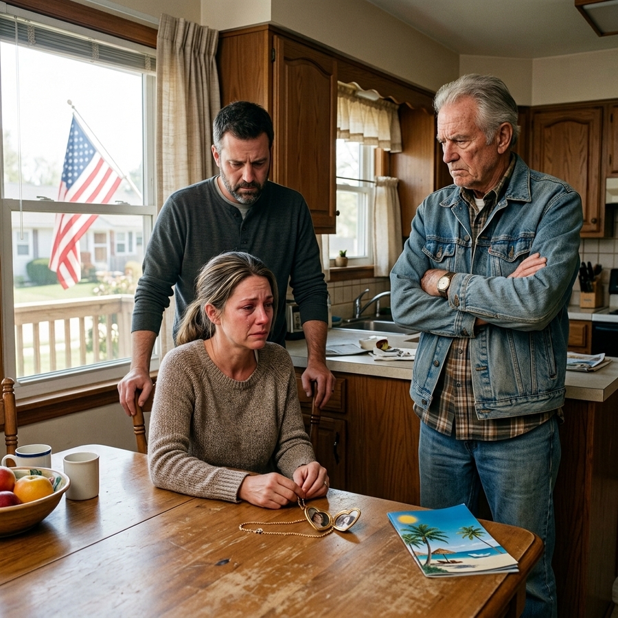 My Late Wife’s Necklace Was The Last Thing She Left For Me, But My Daughter Sold It For A Vacation — When I Got It Back…