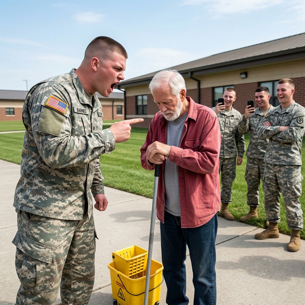 They Mocked the Old Janitor Until He Stripped a Rifle in 41 Seconds — What Happened Next Left Squad Speechless
