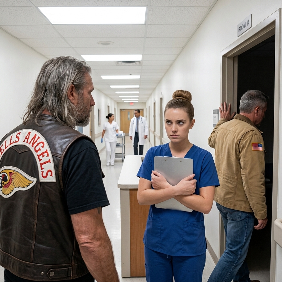 A Nurse Whispered ‘Check Room 14’ to a Hell’s Angels Biker — What He Discovered In That Room Shocked The Entire Hospital