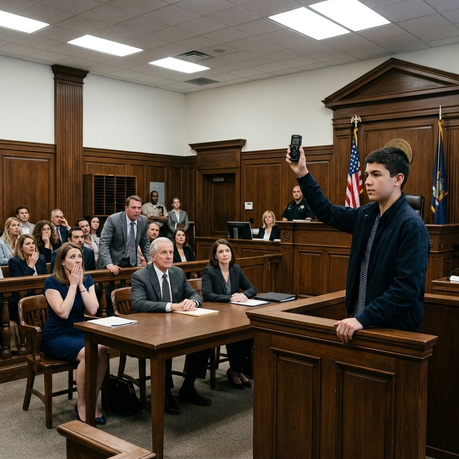 My Son Secretly Recorded His Mother For 3 Years —  At My Divorce Hearing, He Pressed Play And Exposed The Darkest Truth