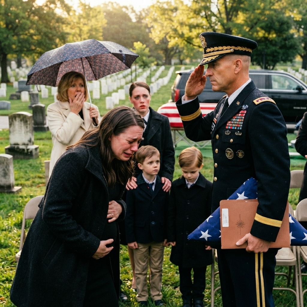 WHOLE STORY: The rain at Arlington soaked through my coat as I stood in the back row, my 3 children pressed