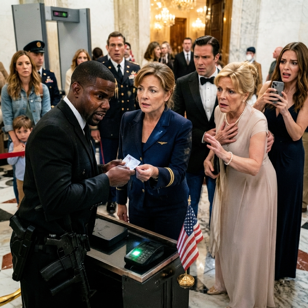 WHOLE STORY: At a military gala, my mother told the armed guard, “My daughter? No, she’s just my guest.”