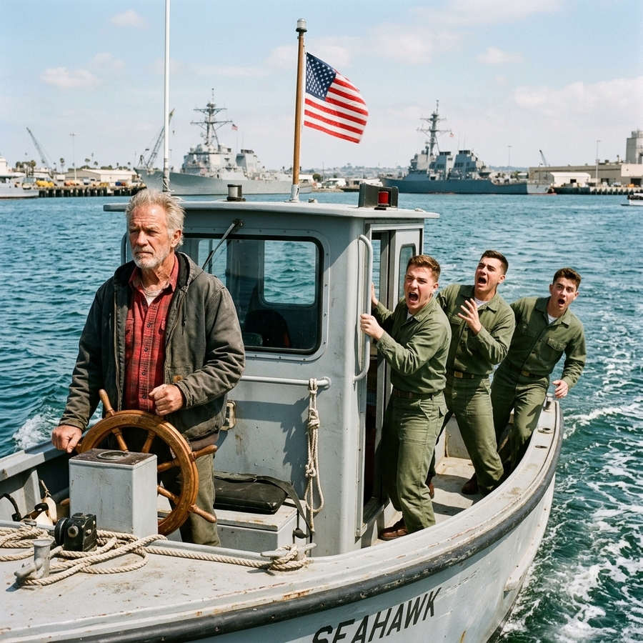 Young Museum Director Calls WWII PT Boat Hero a “Nuisance” — Moments Later, a Navy Admiral Salutes Him as Commander