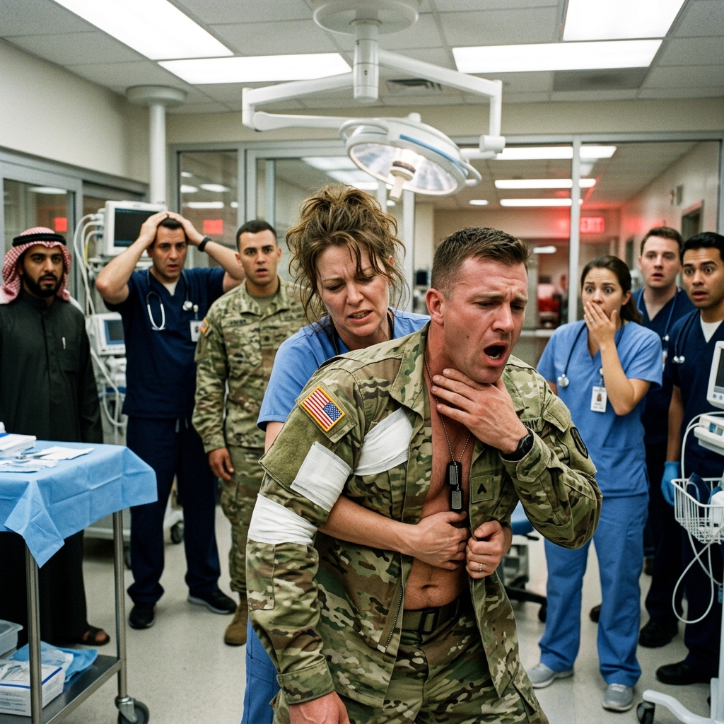 Nobody Expected the Quiet Nurse Was a Former Navy SEAL — Until a Soldier Suddenly Stopped Breathing In Front of Her