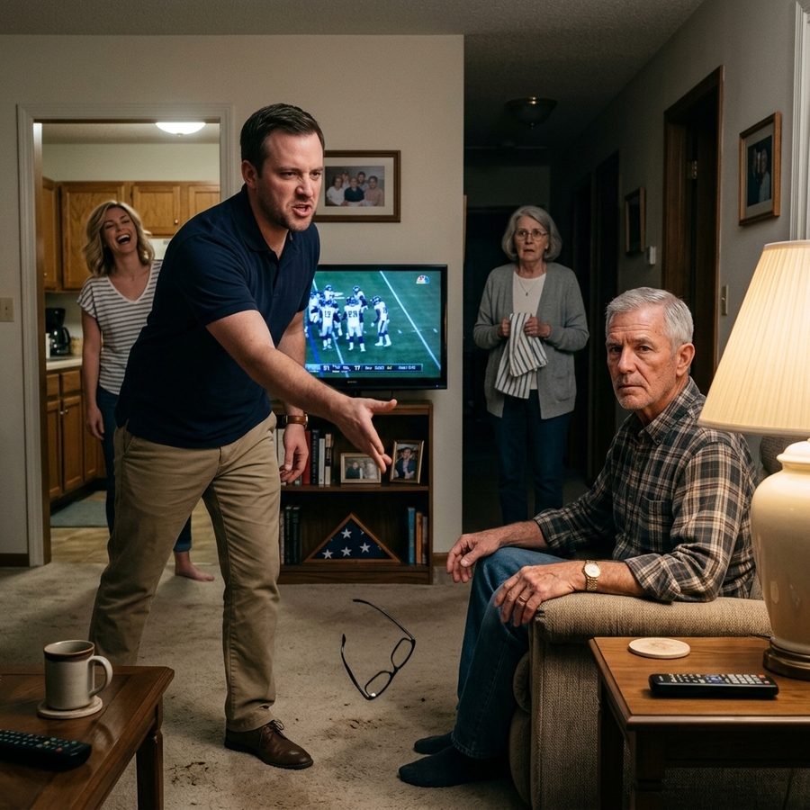 My Son Threw My Glasses and Said My House Wasn’t Mine — Then I Found His Forged Signature on $46K Loan